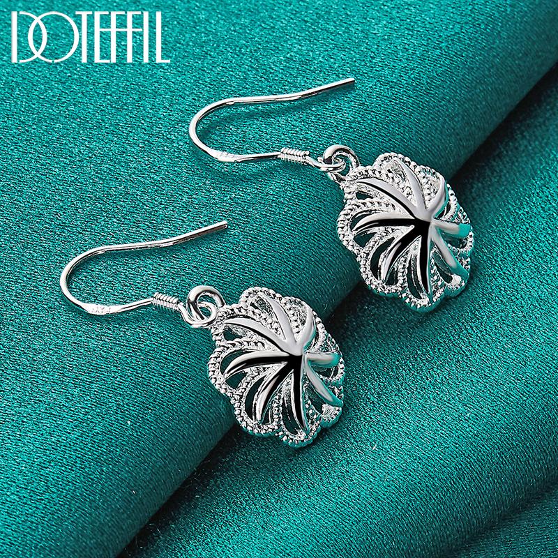 925 Sterling Silver Fashion Earrings Beautiful Jewelry