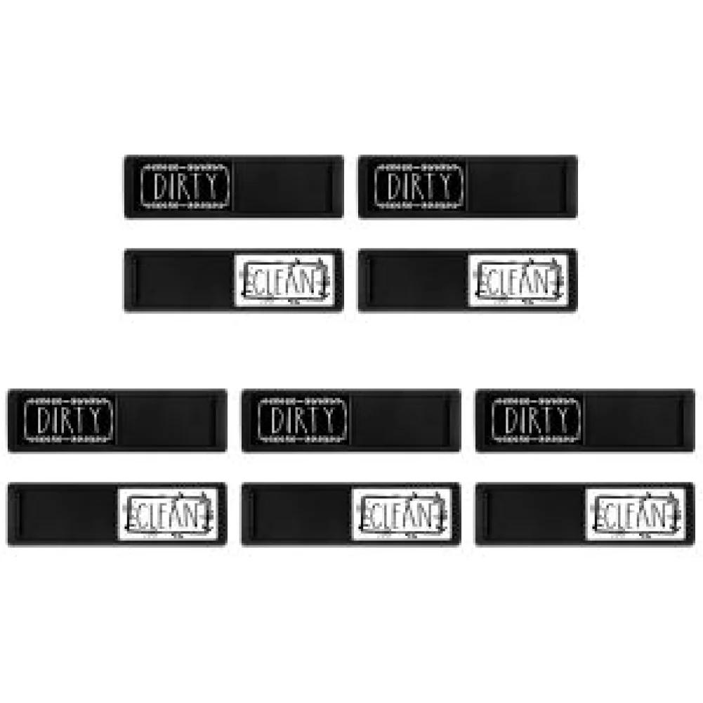 Clean Dirty Dishwasher Magnet Indicator Sign Large Text Magnetic Indicator Sign Slide Super Strong Magnet Sign Kitchen Supplies