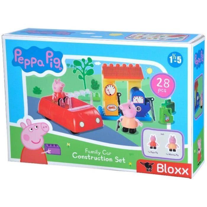 Peppa Pig Klocky Rodinná sada aut 28 dílů