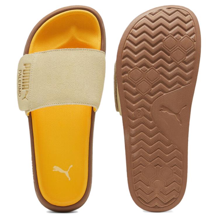 Puma Pantofle Leadcat 2.0 Palermo Foil Unisexová obuv Žlutá 399041-01