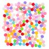 1000Pcs Colorful Craft Pompoms Balls 2Cm Hat Accessories Scarf Decoration DIY Craft Supplies for Kids Early Education Classroom