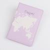 New Color Printed PU Leather Passport Cover Case Bags Travel Women Men Passport Holder ID Card Storage Documents Bag Wallet