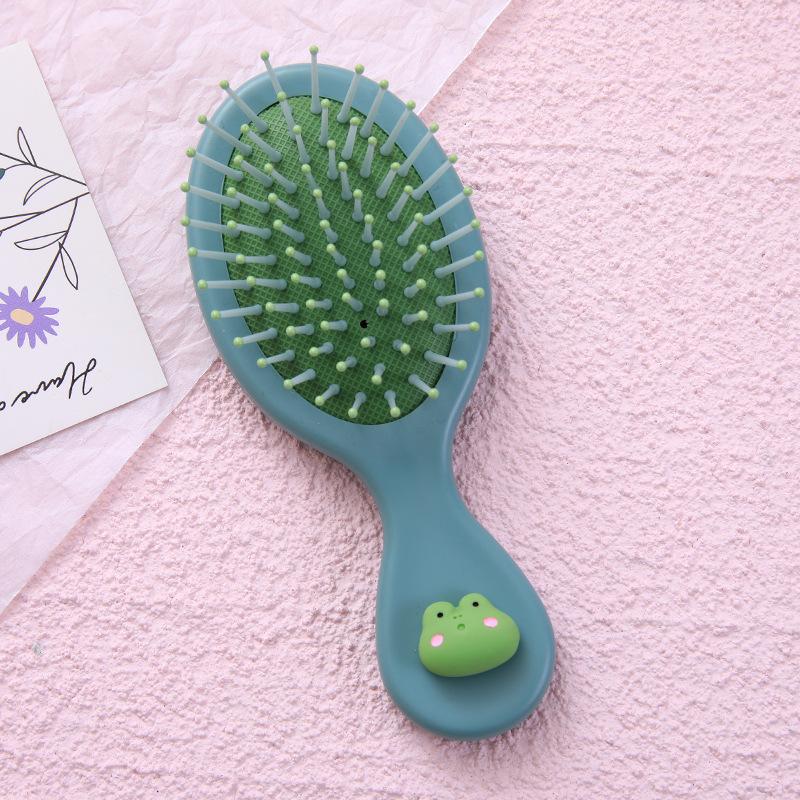 Mini pieptene de păr pentru copii Ins Simplicity Masaj de culoare uni Com pentru păr pentru mamă și copii Perii portabile mici de călătorie pentru îngrijirea părului
