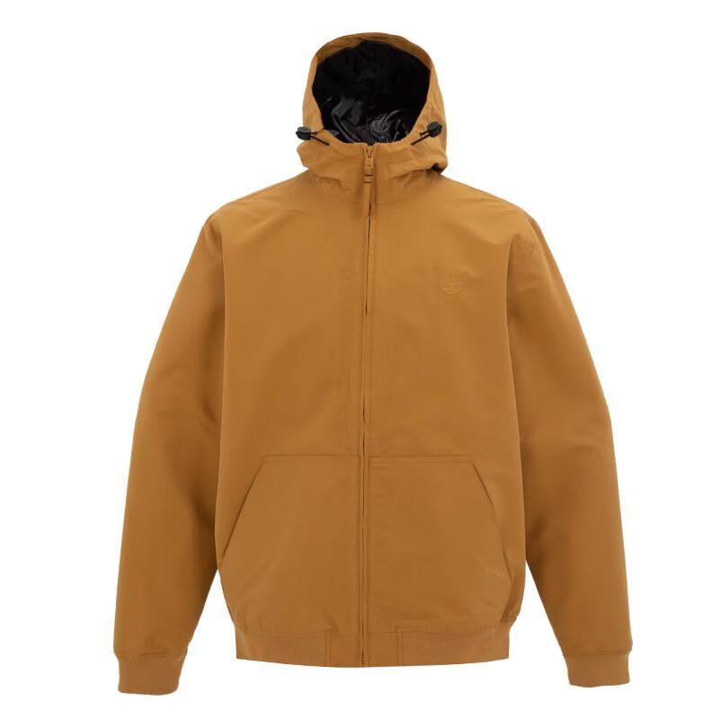 

Timberland Solid Color Outdoor Windproof Breathable Woven Fleece Jacket Men jackets Brown A28GP-P47 XL