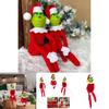 Décorations de poupée Grinch de Noël Douces Confortables Et Parfaites Comme Ornements et Cadeaux de Fête
