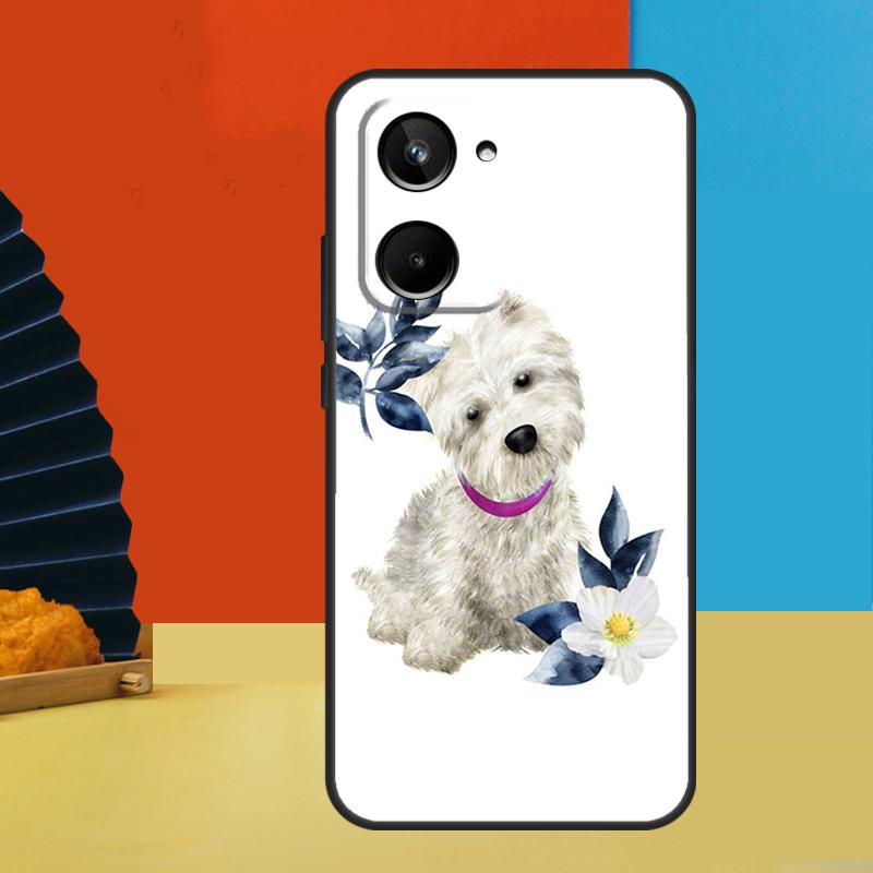 Westie Dog For Realme C75 C71 C55 C53 C67 C61 C33 C63 C51 10 11 12 13 14 Pro Plus C65 GT7 15 Pro Case