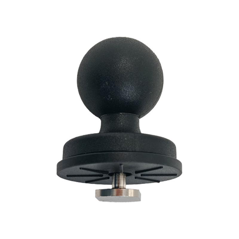 

1-Inch Ball Head Rail Mount Bracket for Car or Boat Modification - Quick Release T-Type Slider. T-type Bolt Base B-006 чёрный