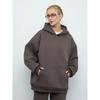 European and American New Loose Casual Hood Long sleeve Pocket Hoodie Top Loose Casual Hooded Top