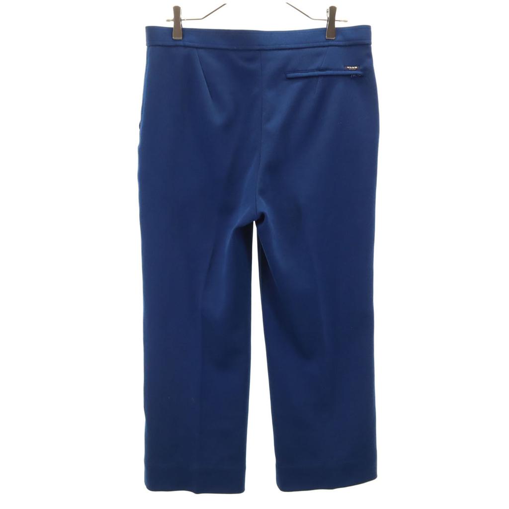 CLUBadidas 70s 80s Vintage Jersey Slacks Pants 88 Blue Navy Blue Descente Men's Used