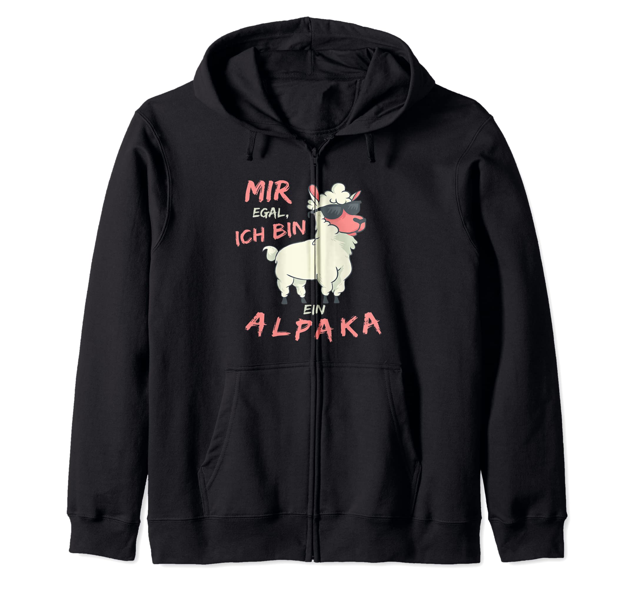 

Парка на молнии Mir Egal Ich bin ein Alpaca Cool Lama Gift