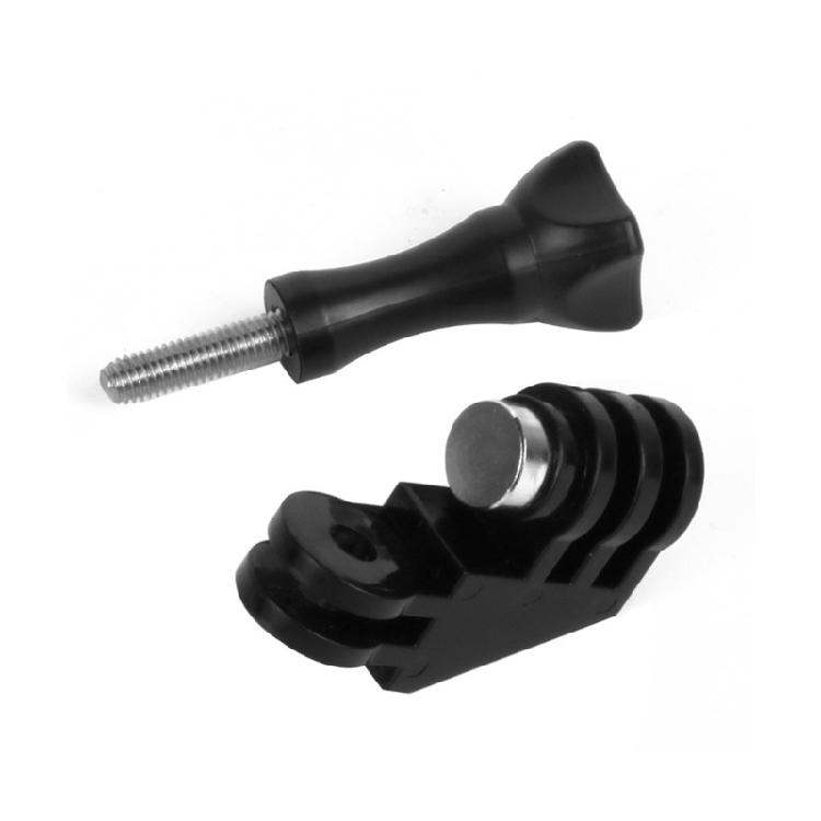 Metal Constructed Action Camera Mount Demanding Sports Environment Quick Release Mechanism