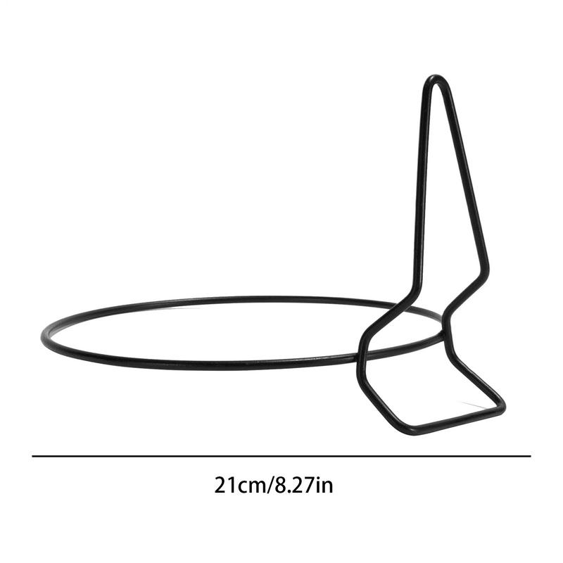 Wall Plant Holder Ring Plant Hanger Heavy Duty Stable 4 Pieces Decorative Bracket for Bedroom Outside Living Room Decor Balcony