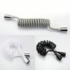 1Pcs Bad Zubehör Frühling Dusche Schlauch Toilette Bidet Wasser Sanitär Sprayer Verbinden Rohr