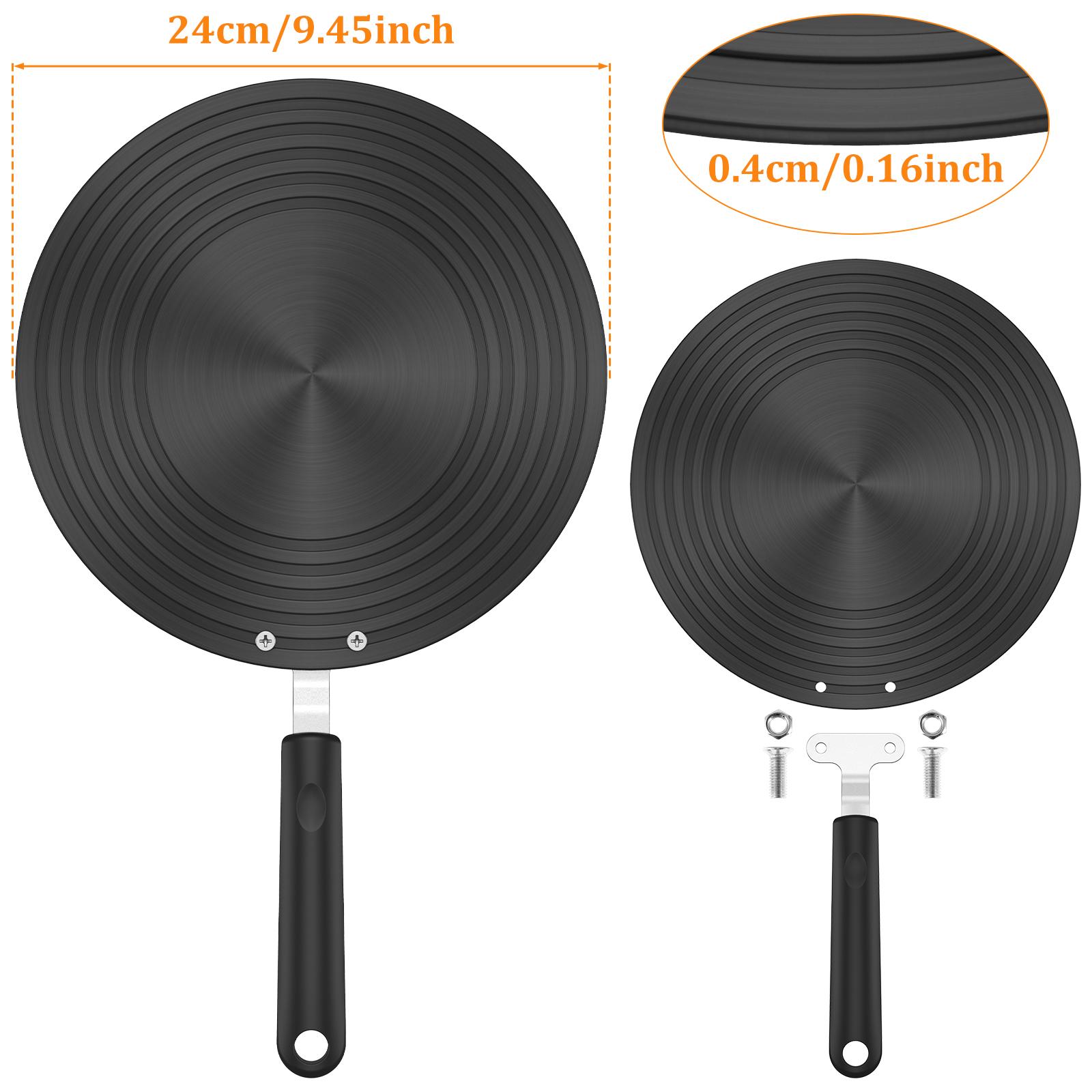 

Heat Conduction Plate Heat Diffuser Gas Cooker Induction Plate Adapter Only for open flames such as Gas Stove Cooker Kitchen Acc