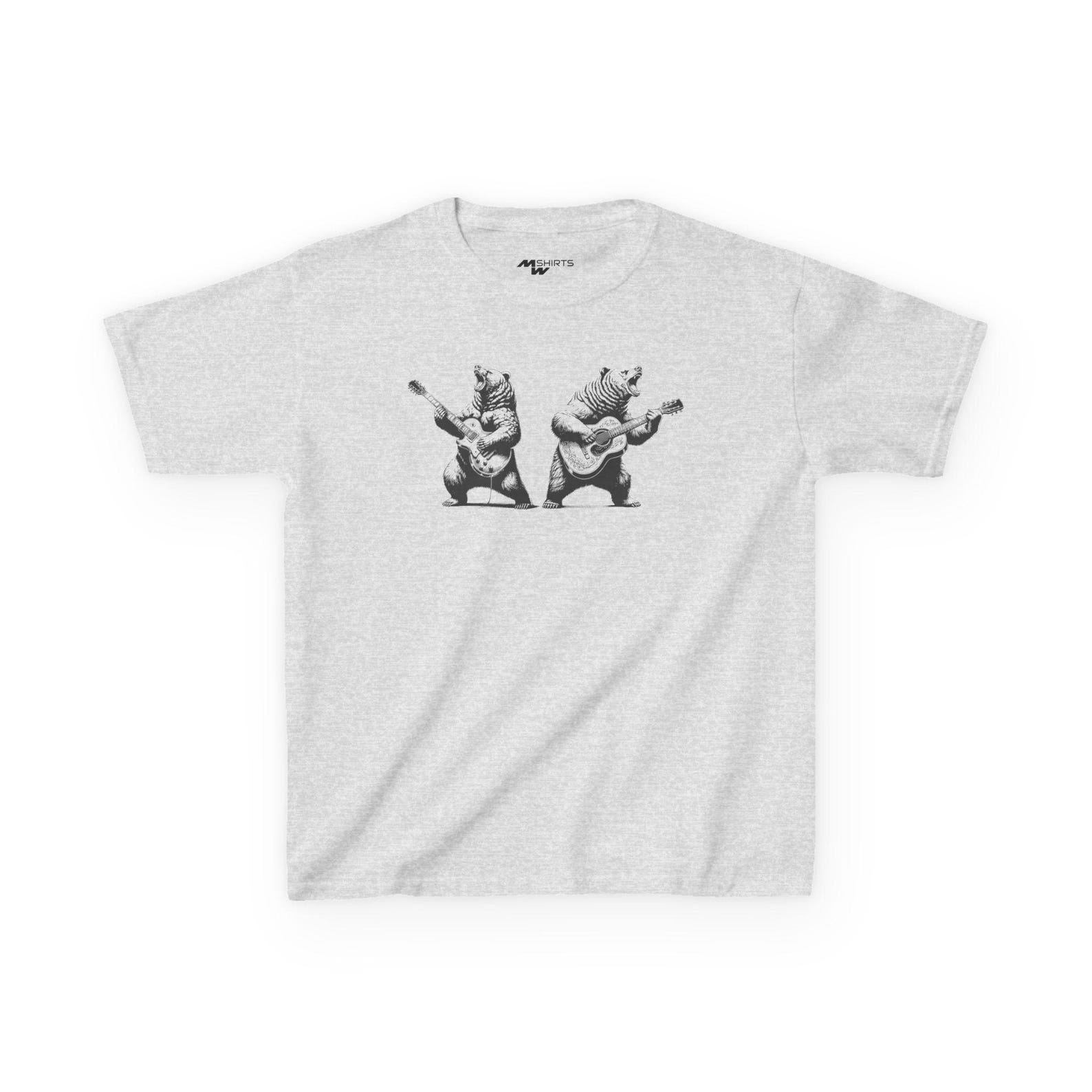 Rockin Kids Graphic Tee: Music Lover Cotton Shirt 4XL