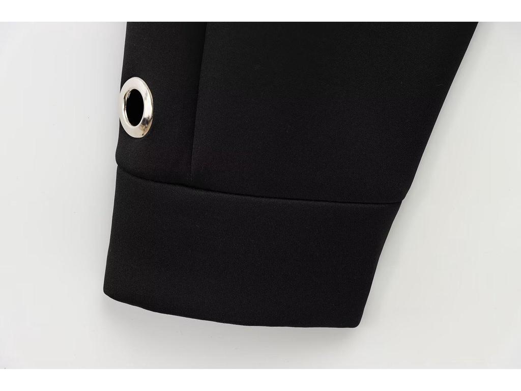 2025 Spring Women's European & American Fashion Long Sleeve Sweatshirt and Skirt Set