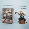 Spice and Wolf Holo Barrel Anime Figure: Beautiful Sitting Girl Car Decor