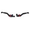 2PCS Motorcycle Brake Clutch Lever 6 Gear Adjustable Better Braking Performance Aluminium Alloy Foldable for CBR250R 2010 To 2020