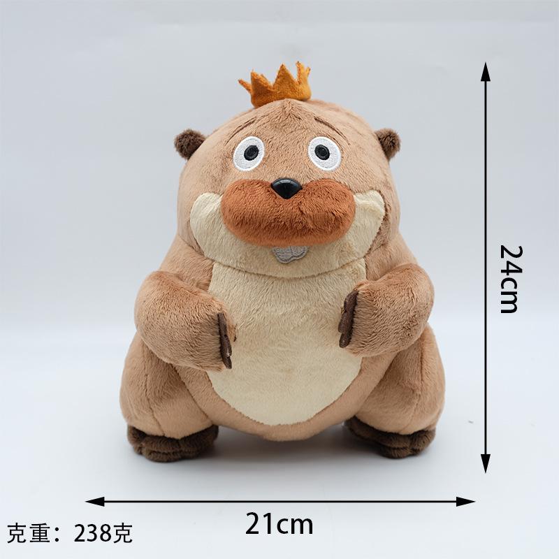 Nieuwe Hoppers Pluche Poppen Speelgoed Anime Randapparatuur Schattige Anime Figuur Bureau Ornament Verzamelaar Voor Kind Cadeau