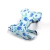 Blueberry Print Pet Harness Set with Collar, Leash, Bowtie, and Poop Bag Holder