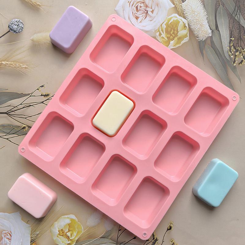 Silicone Mini Loaf Pan Bread Baking Silicone Mold For Brownie Cheesecake Chocolate Bar Kitchen Bakeware Meatloaf Ice Cube Tray