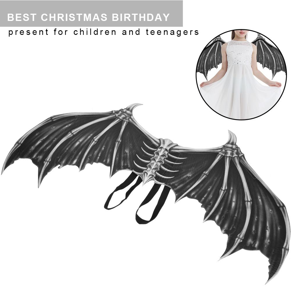 Halloween Wing Folding Party Costume Prop Cosplay Accessory for Children Kid Gift