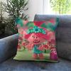Anime Trolls Cushion Cover Comfortable Reversible Pillow Cover Ideal for Car Sofa Bedroom & Beyond