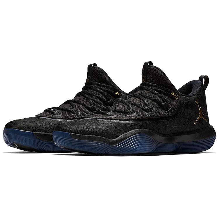 Air Jordan SuperFly 2017 Low Negro Dorado AJ2664-021