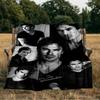 Coperta Morbida Damon Salvatore Romance in Flanella per Divano, Interno, Campeggio, Soggiorno, Ufficio, Sedia e Letto Morbido Regalo di Compleanno
