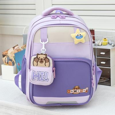 Big Class Kindergarten Schoolbag Girl Primary School First Grade Student Backpack Cartoon Cute Lightweight Children's Backpack