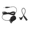 Lavalier Lapel Microphone 3.5mm Clip on Microphone for  3 3+ 4 Camera