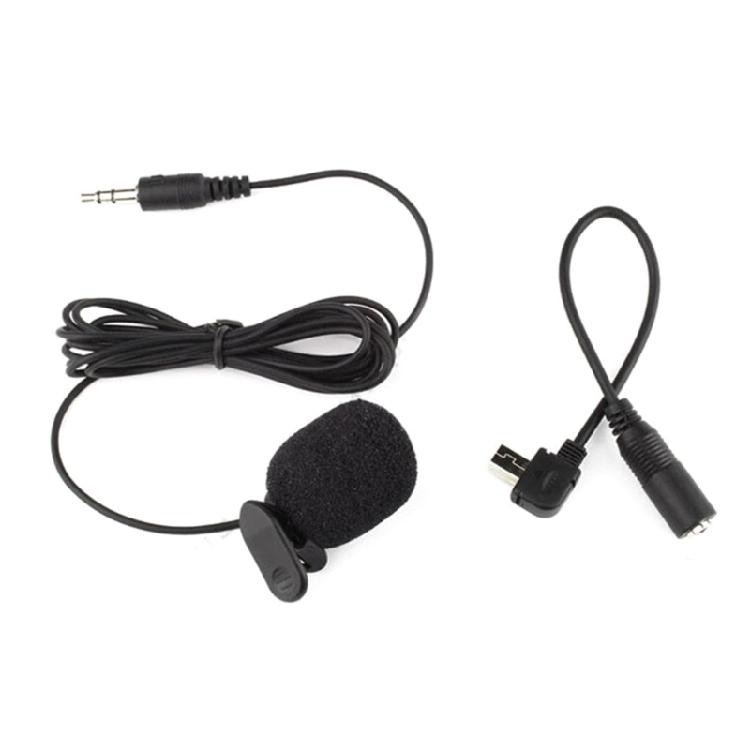 Lavalier Lapel Microphone 3.5mm Clip on Microphone for  3 3+ 4 Camera