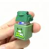 Cute Animal Button Fidget Toy Keychain Light Up Sound Making Stress Relief Toy for Women Handbag Pendant Small Gift