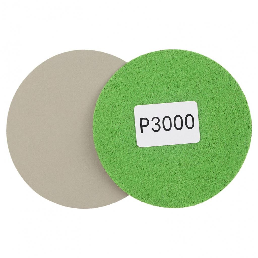 Polishing Sanding Disc No Hole 25pcs 3inch 1000 1500 2000 3000 5000 Grit