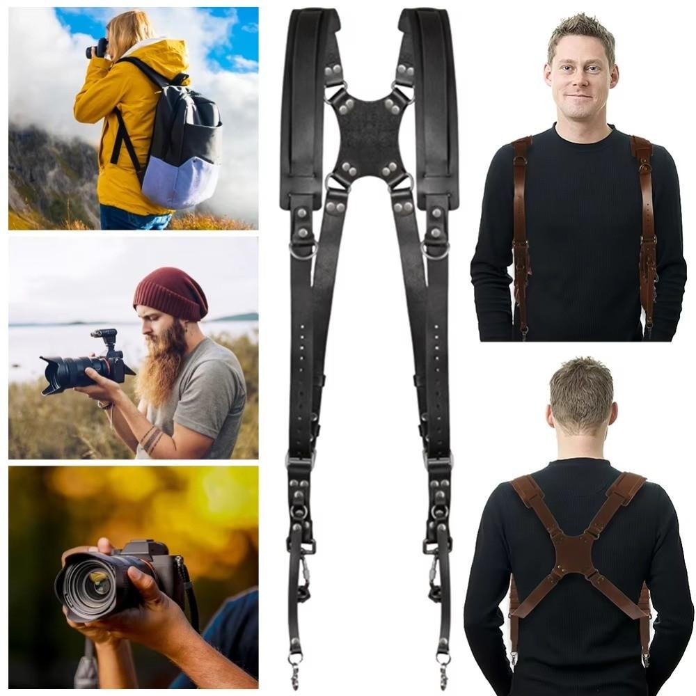 Comfortable Camera Harness Vintage DSLR Camera Strap  Outdoor Photography