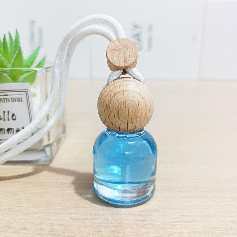 Lavender Rearview Mirror Car Air Freshener Pendant - High-End Fragrance for Interior Freshness