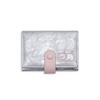 Cute Short Leather Purse PU Leather Three Fold Wallet Versatile Cat Printed Wallet  Girls