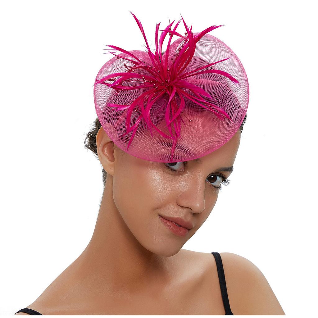 Beatit Women Girls Mesh Fascinators Hat 
