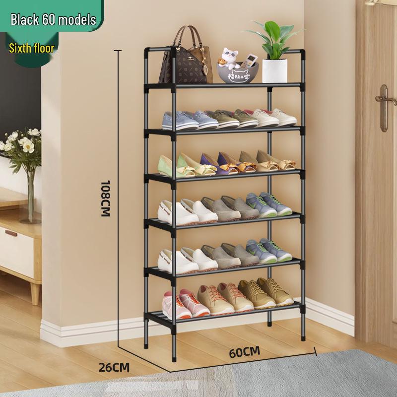 Multi-Layer Metal Shoe Rack Cabinet for Dorms
