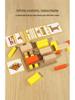 Wooden Geometric Logic Blocks: Interactive Parent-Child Brain Puzzle Toy
