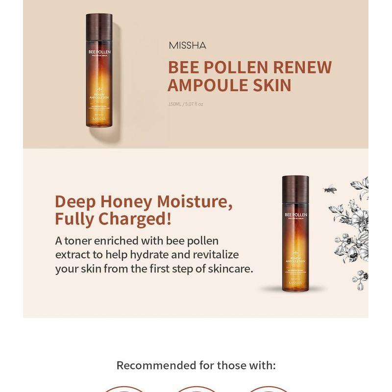 MISSHA Bee Pollen Renew Ampoule Skin
