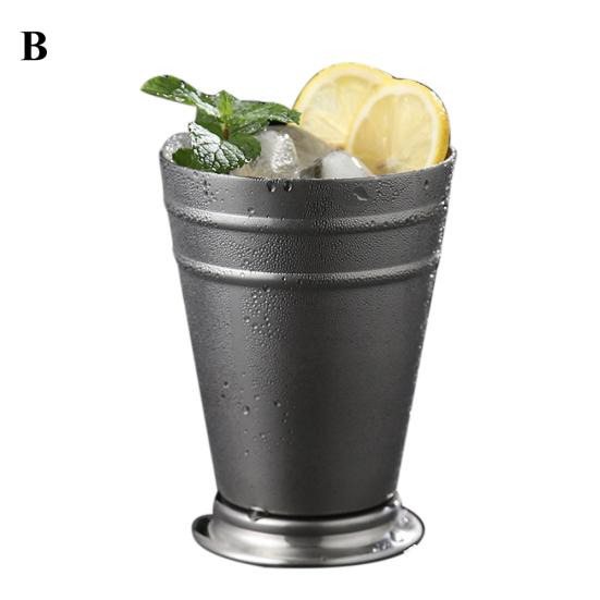 360ml Edelstahl Mojito Mint Julep Tasse Bar Party Bier Cocktail Trinken Becher Verkauf Waren