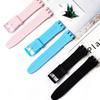 Correa de silicona impermeable para reloj Swatch, pulsera de goma suave para hombre y mujer, correa de repuesto de 16/17/19/20 mm.