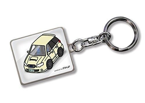 

[MKJP] Кастомный брелок для Subaru Legacy Touring Wagon BP Base: Белый цвет автомобиля: Кремовый цвет