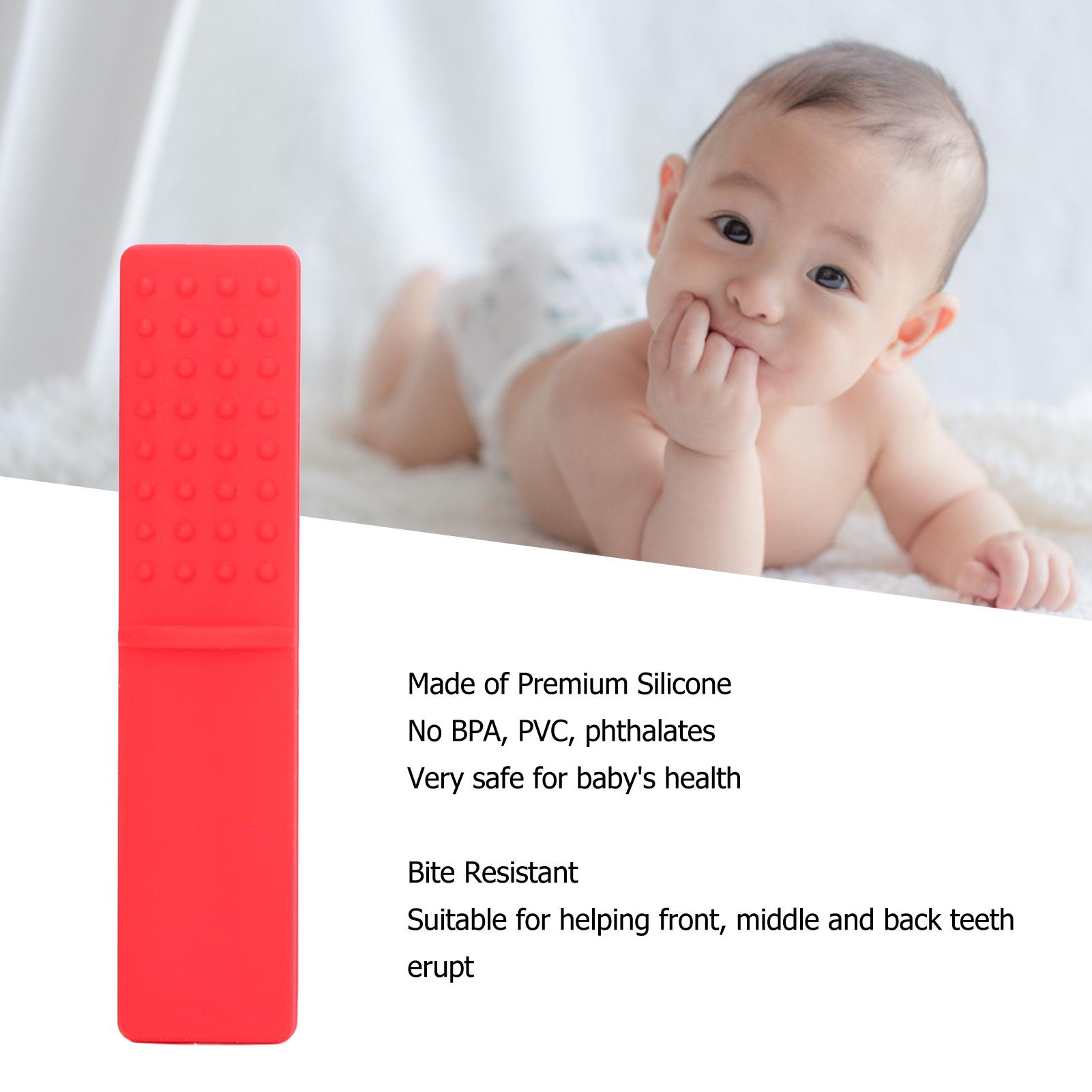 

Baby Teething Toy zable Boilable BPA Silicone Infant Teether Chewing Toy for Toddler Autism 3pcs