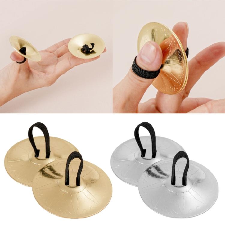 1 Pair Finger Small Cymbals Belly Dancing Cymbals Finger Cymbals Dancing Props