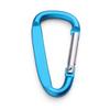 High-Quality Size 5 D-Shaped Aluminum Alloy Carabiner for Outdoor Use, Quick Link, Keychain.
