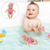 Swimmer Baby Doll Waterproof Simulation Swimming Doll with Movable Joints Removable Swimsuit Non-Toxic
