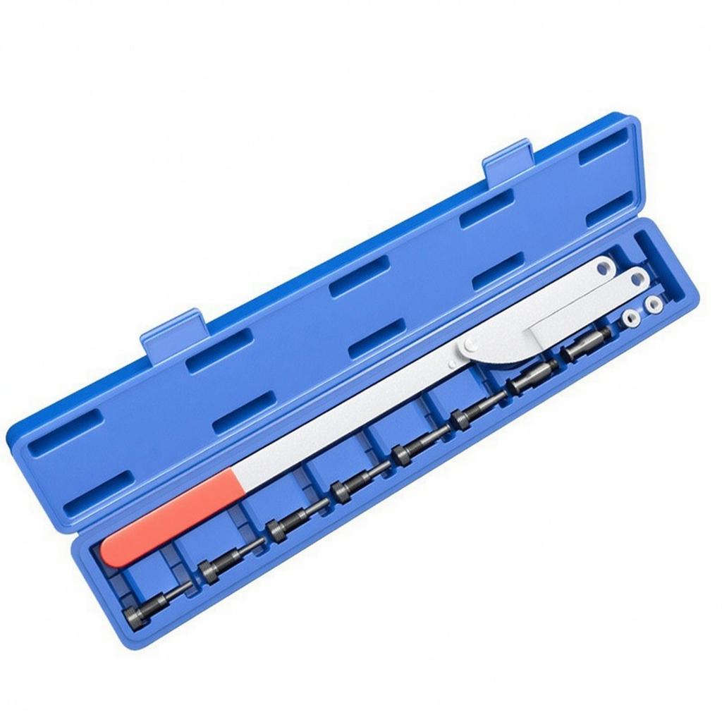 11 Pieces Pulley Support Wrench with Storage Case High-Strength for Workshop