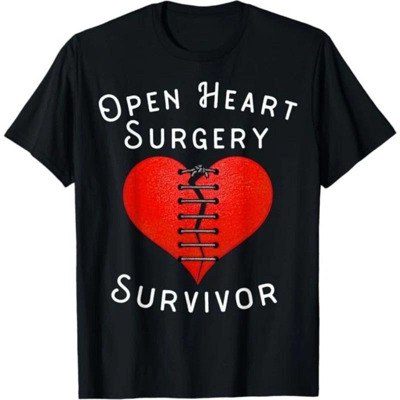 Open Heart Surgery Survivor T-Shirt S